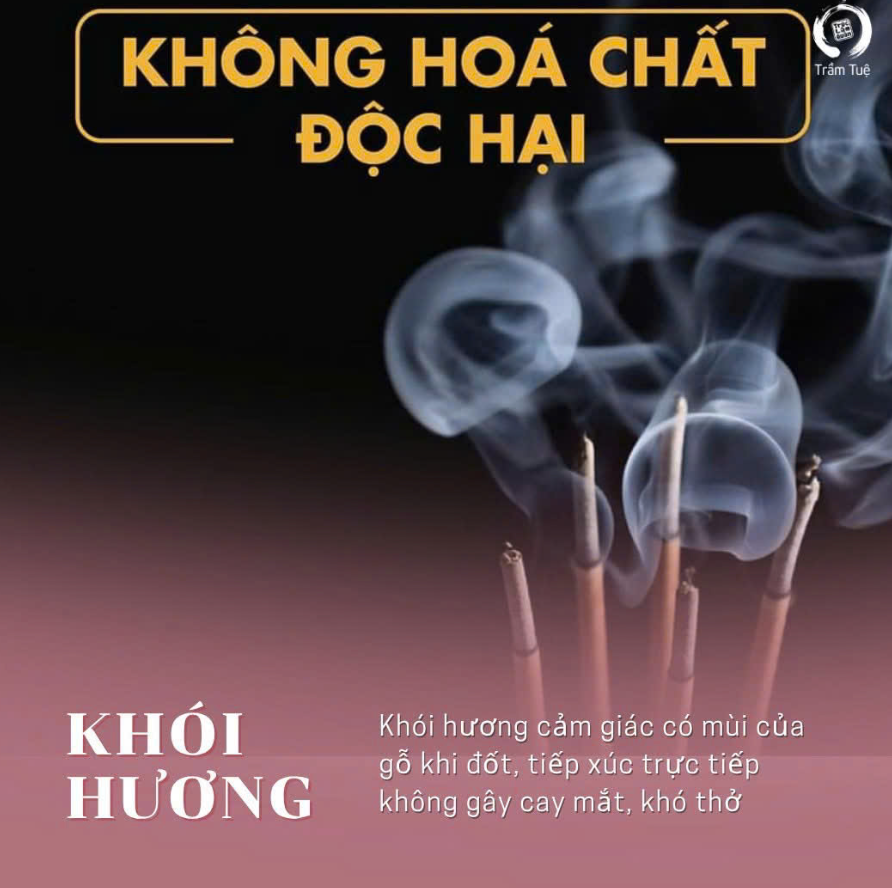 Sản phẩm nhang trầm an toàn và tự nhiên